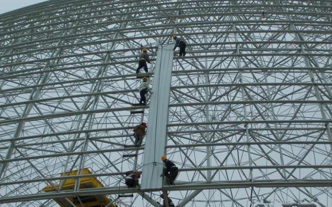 长葛网架装配好以后应当留神哪八项验收事件