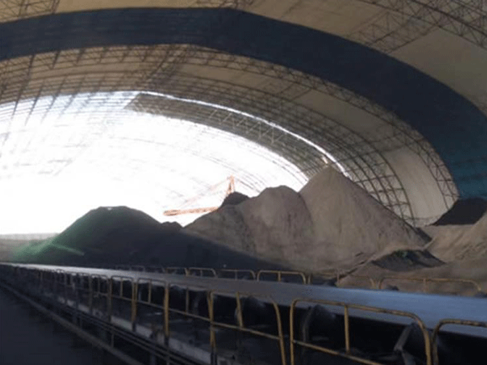 长葛煤棚料仓网架